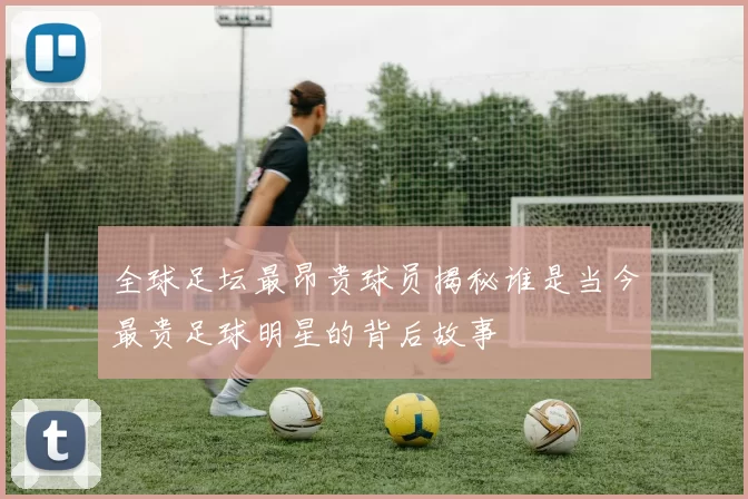全球足坛最昂贵球员揭秘谁是当今最贵足球明星的背后故事